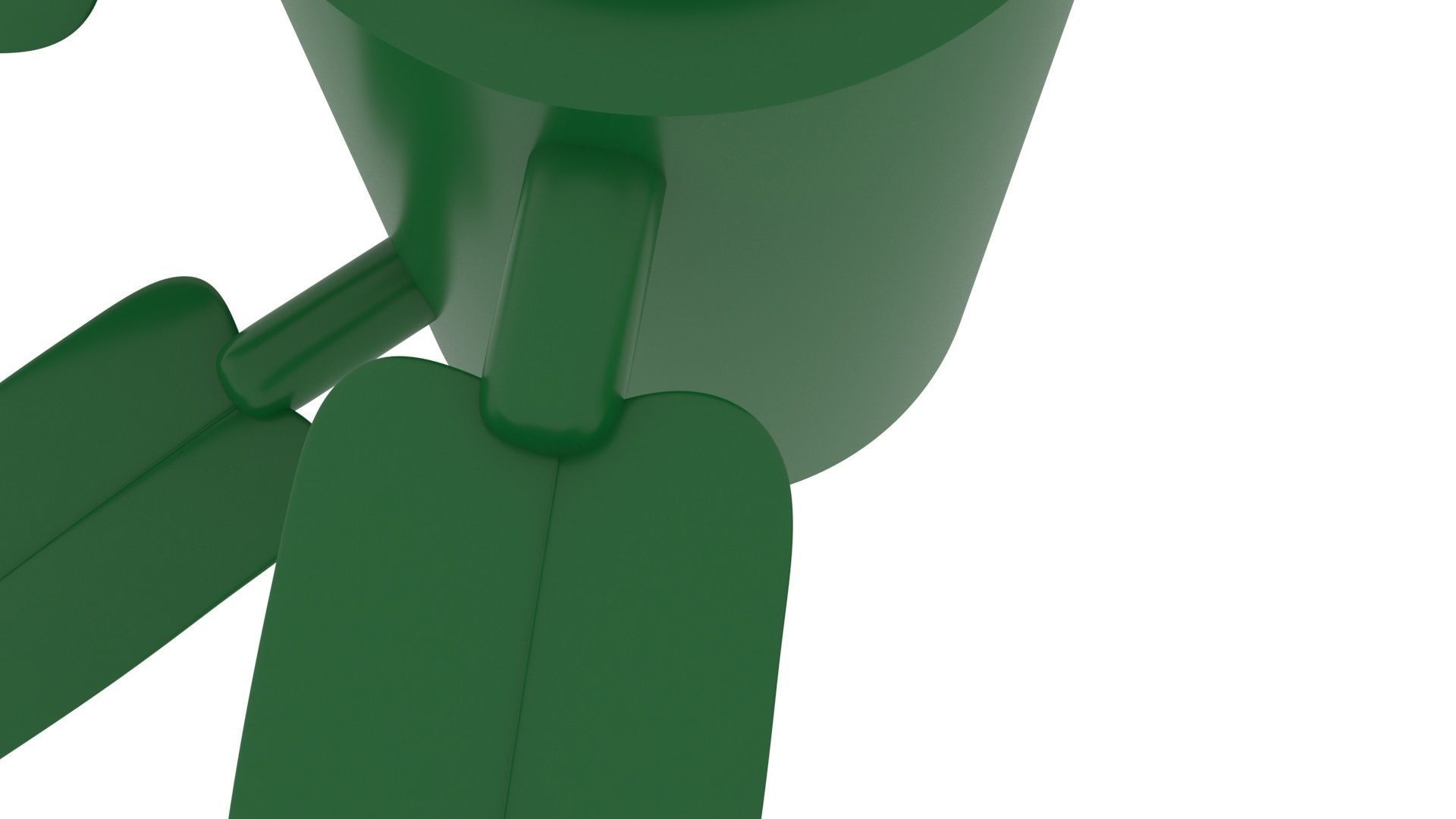 Lego Bamboo Leaves 3D model_10