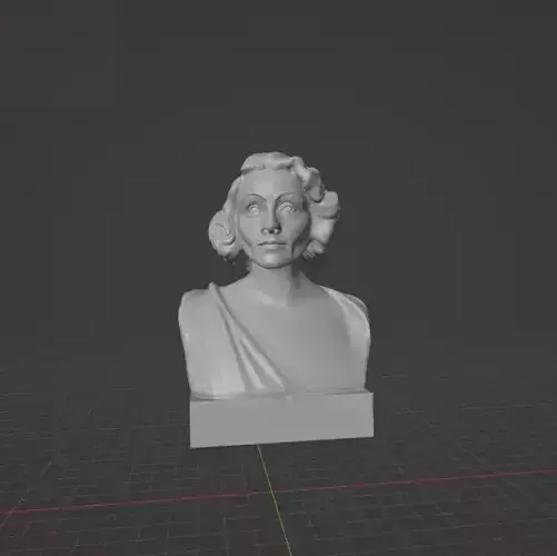 Marlene Dietrich 3D print model
