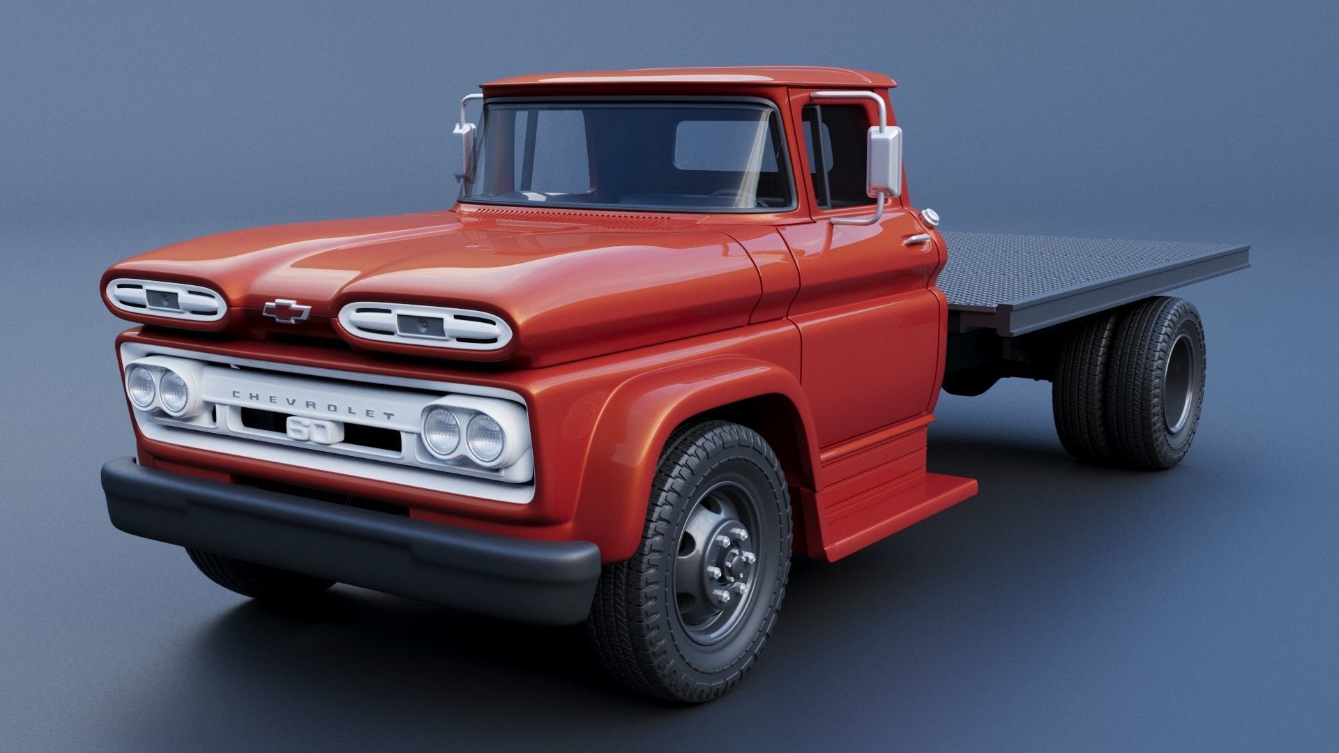 Chevrolet C60 1961 3D print model_3