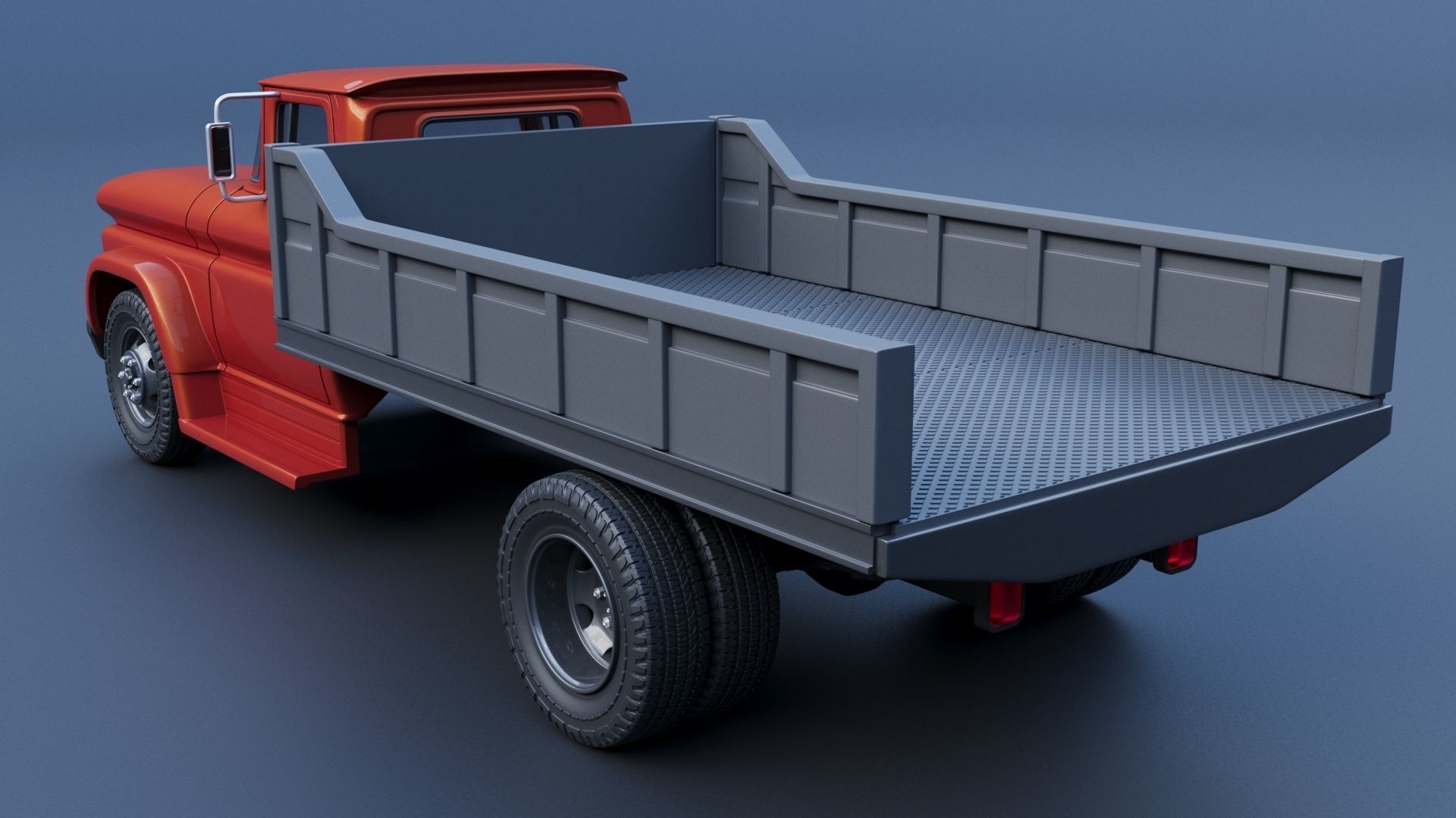 Chevrolet C60 1961 3D print model_5