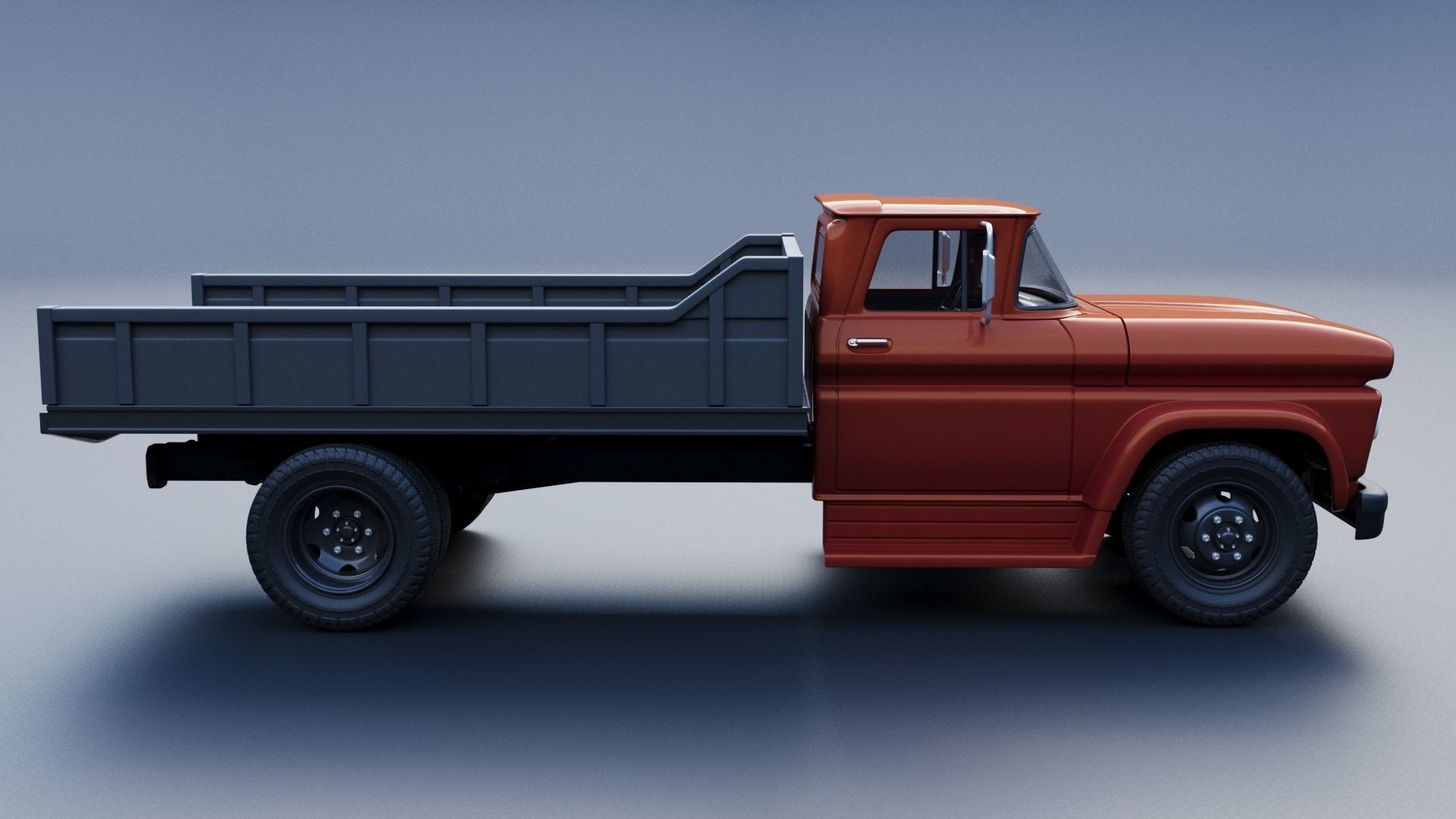 Chevrolet C60 1961 3D print model_8