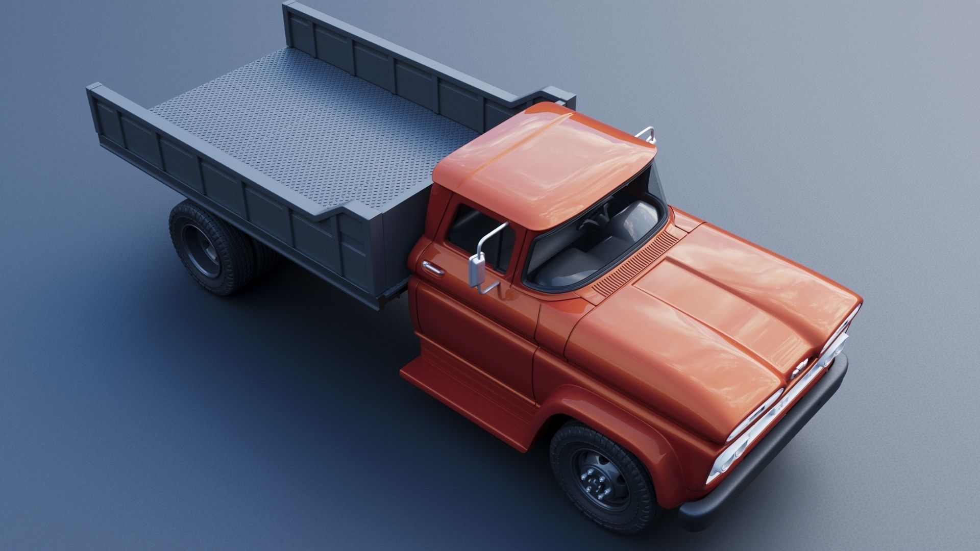 Chevrolet C60 1961 3D print model_10