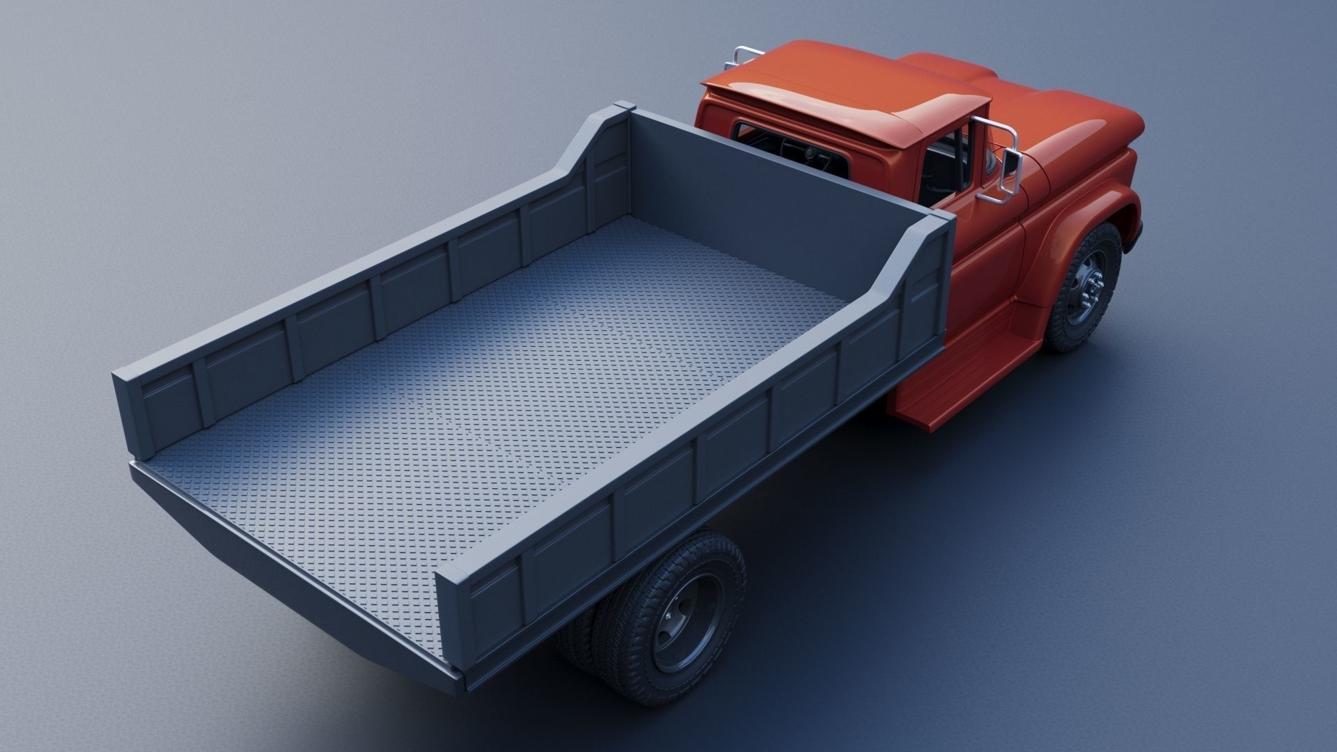 Chevrolet C60 1961 3D print model_7