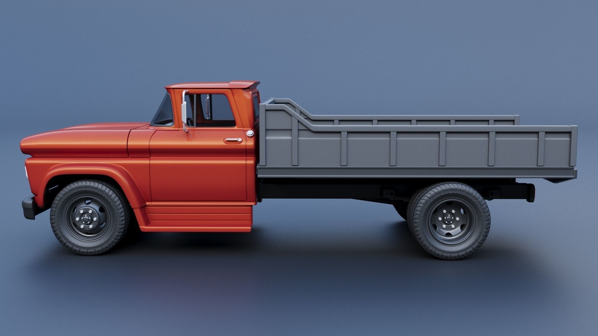 Chevrolet C60 1961 3D print model_4