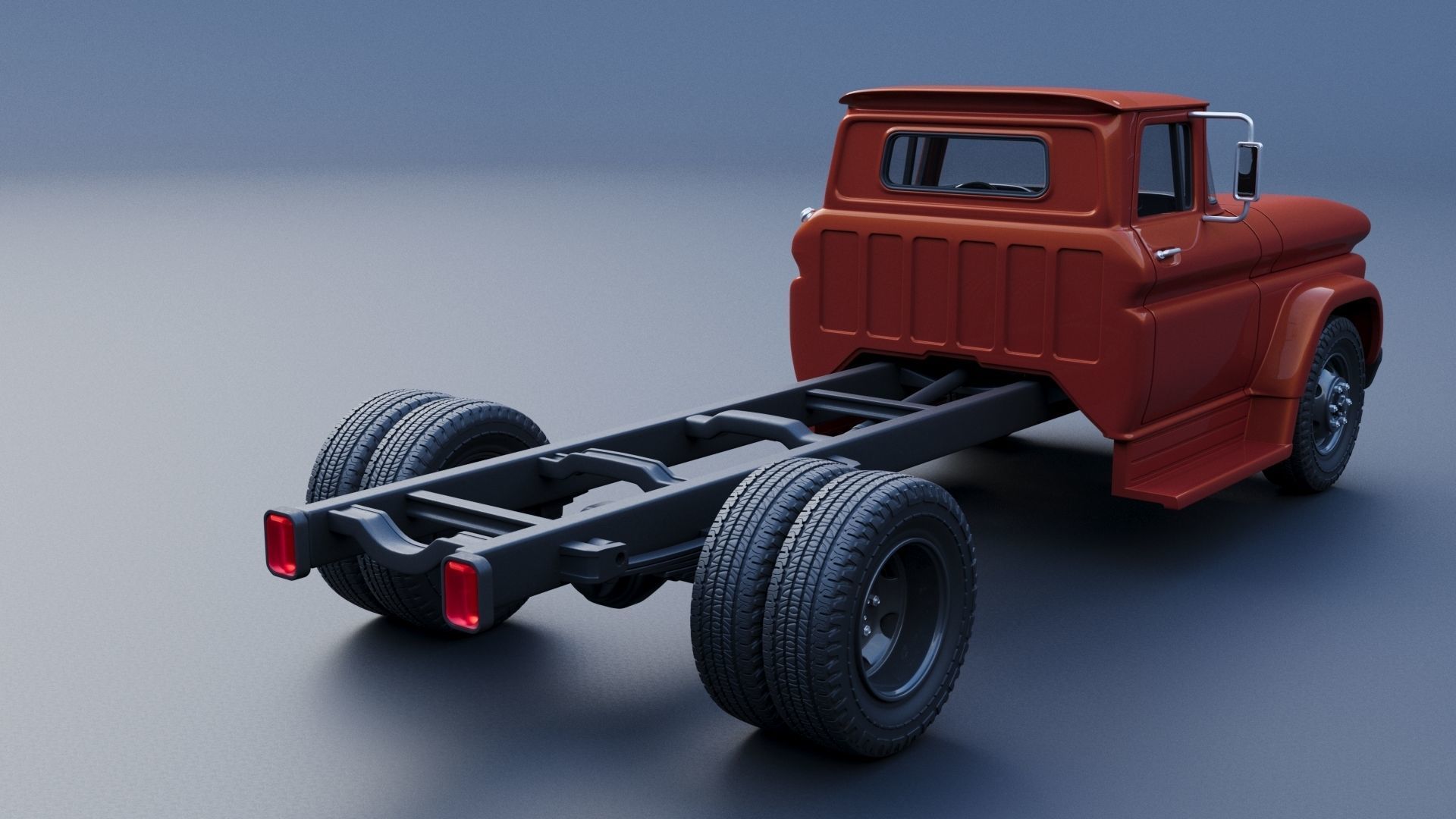 Chevrolet C60 1961 3D print model_14