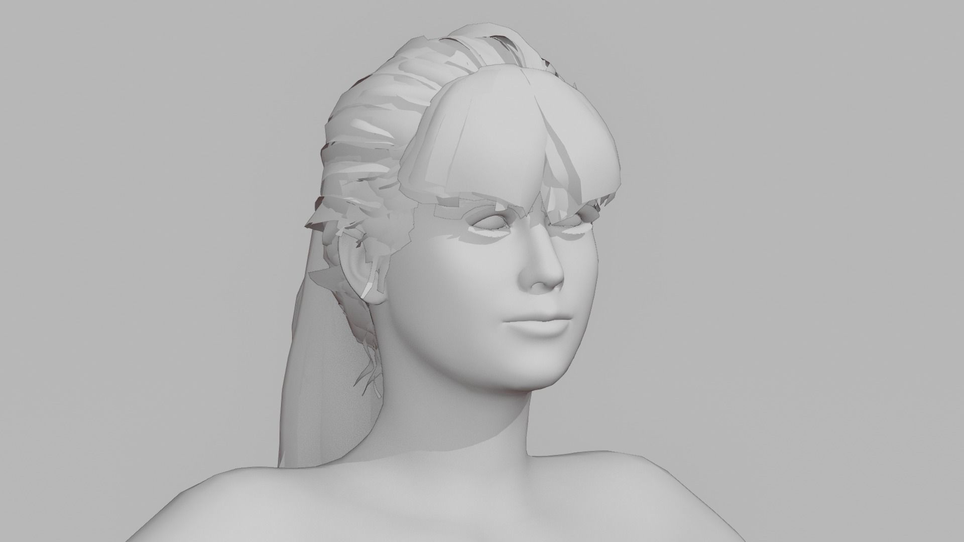 Realistic Female - Karen 3D model_5