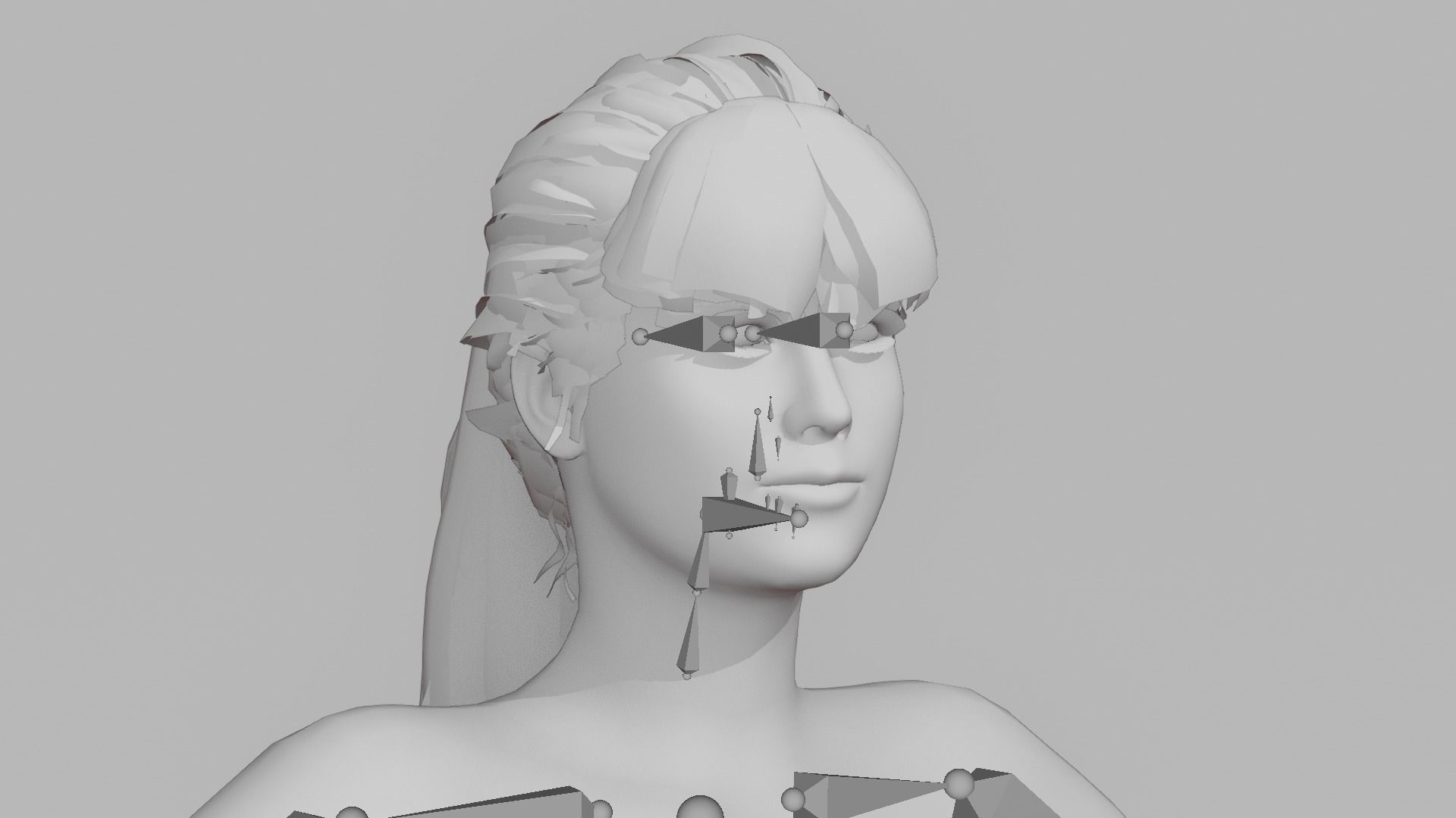 Realistic Female - Karen 3D model_10