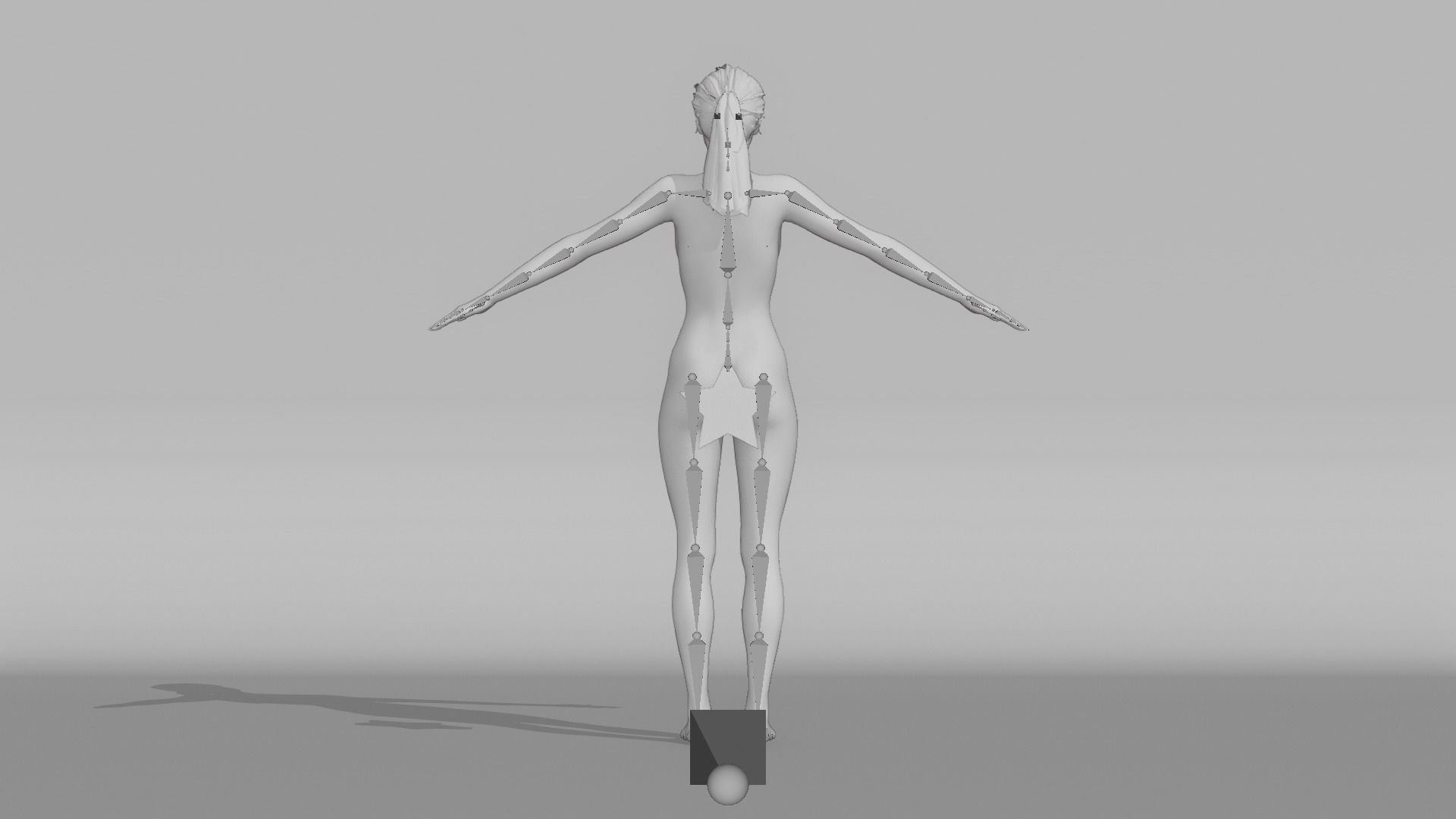 Realistic Female - Karen 3D model_13