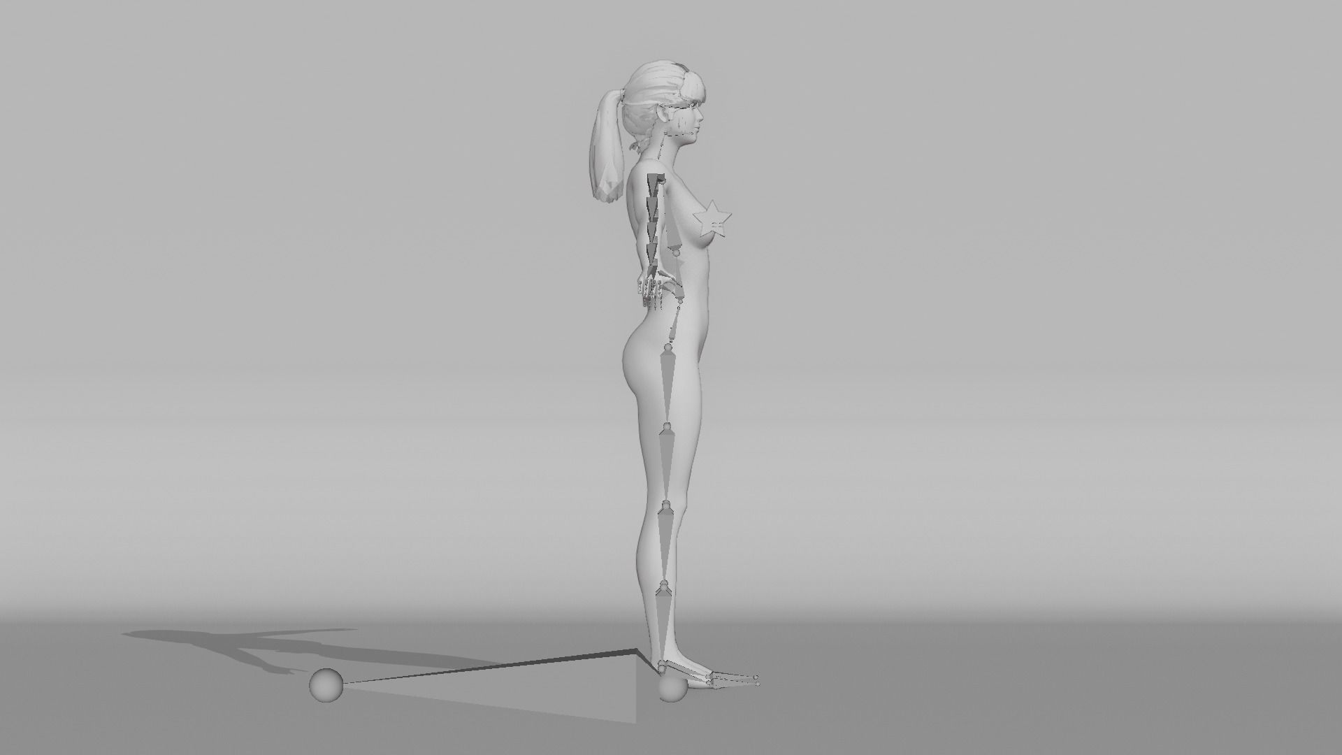 Realistic Female - Karen 3D model_12