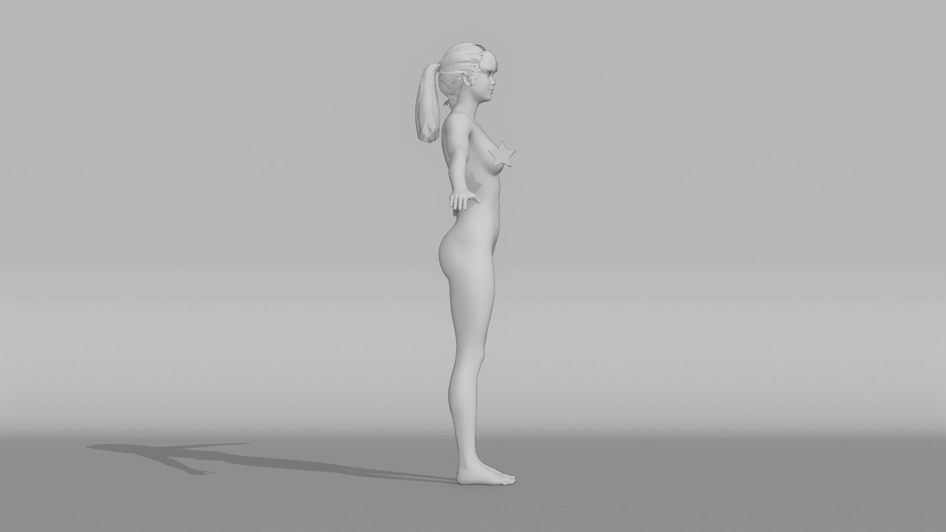 Realistic Female - Karen 3D model_7