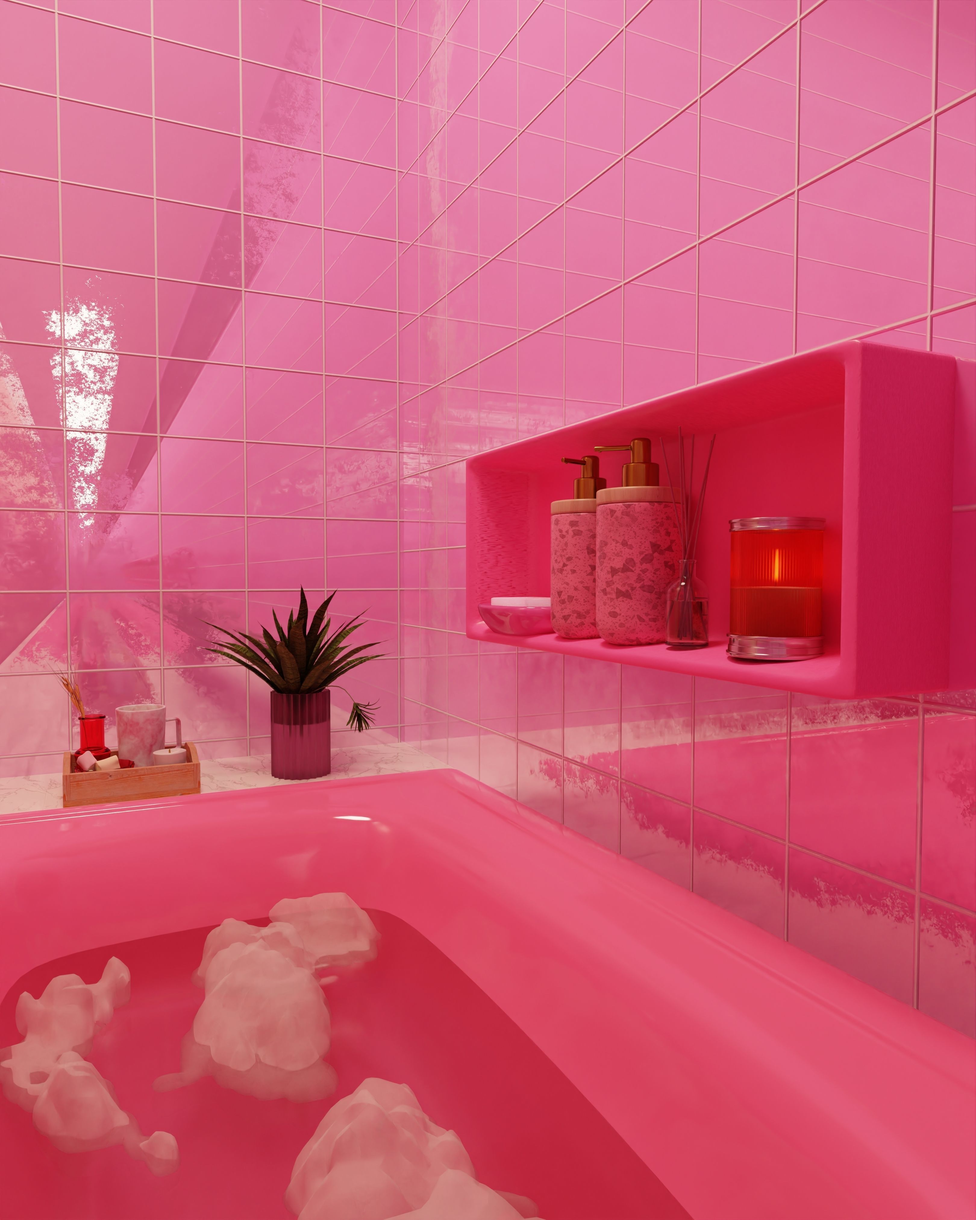 Barbie Bathroom 3D model_8