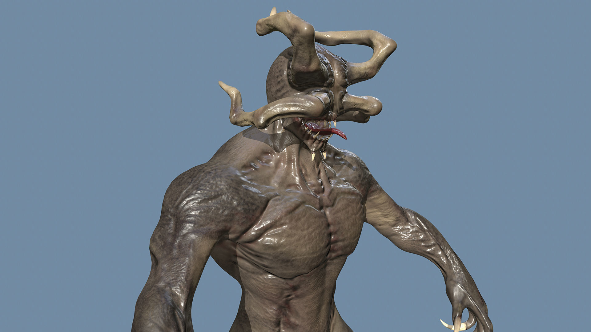 Demon Goat 3D model_12