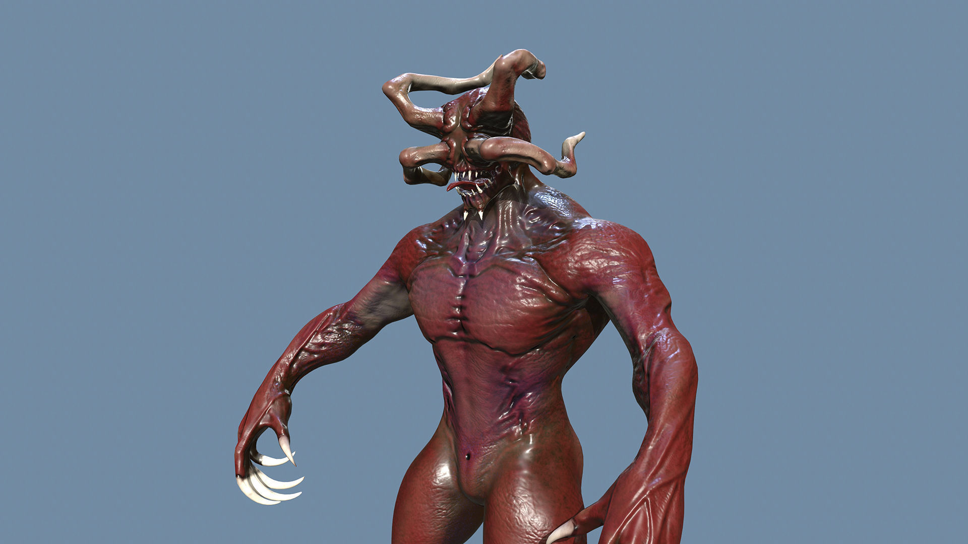 Demon Goat 3D model_9
