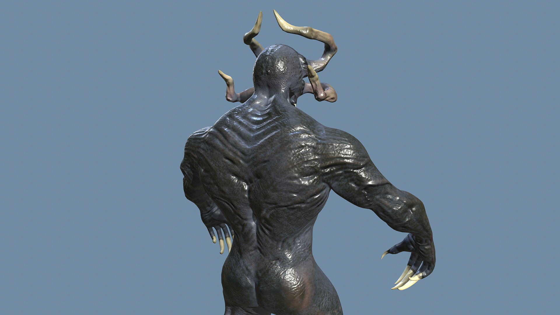 Demon Goat 3D model_7