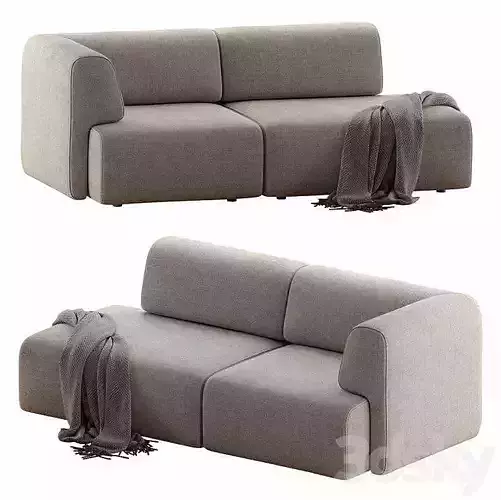 Sofa 3d model CGI