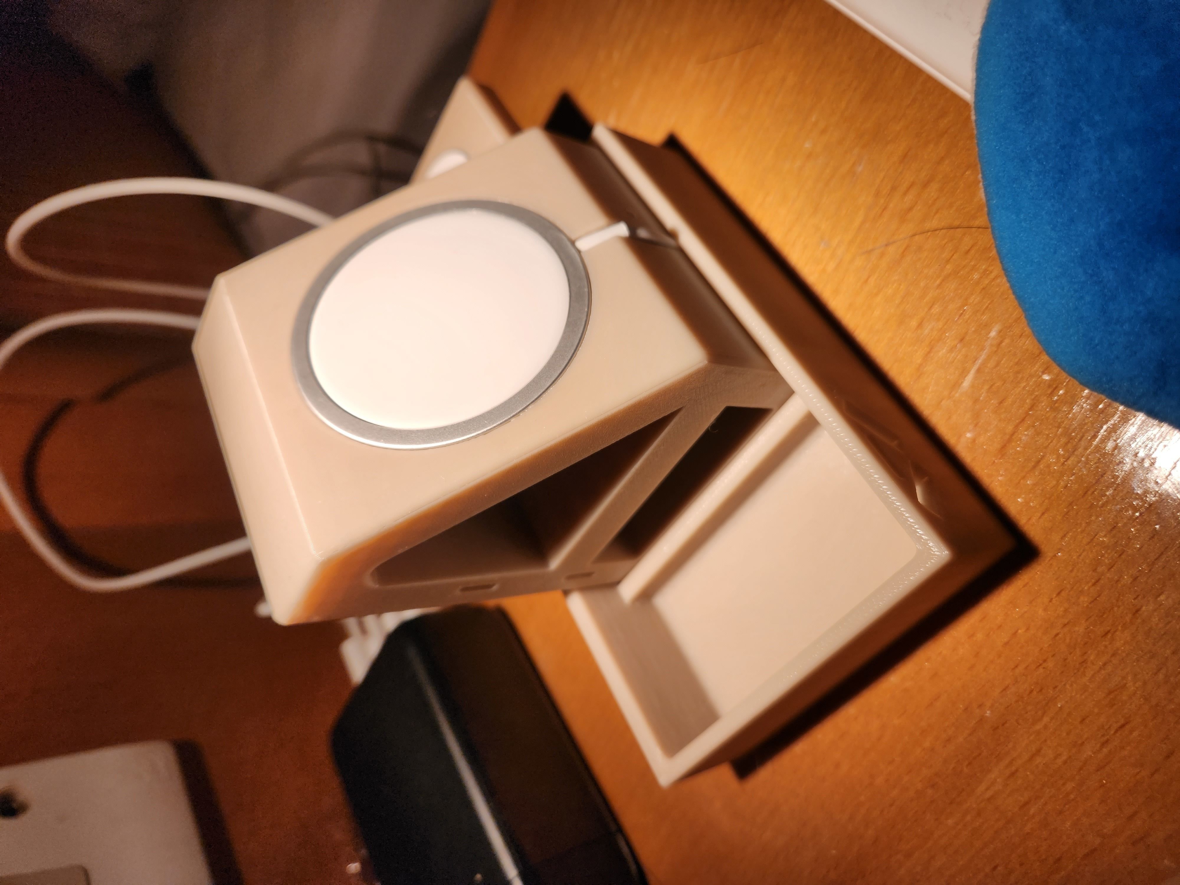 MAGSAFE STAND FOR IPHONE AND WATCH Free 3D print model_2