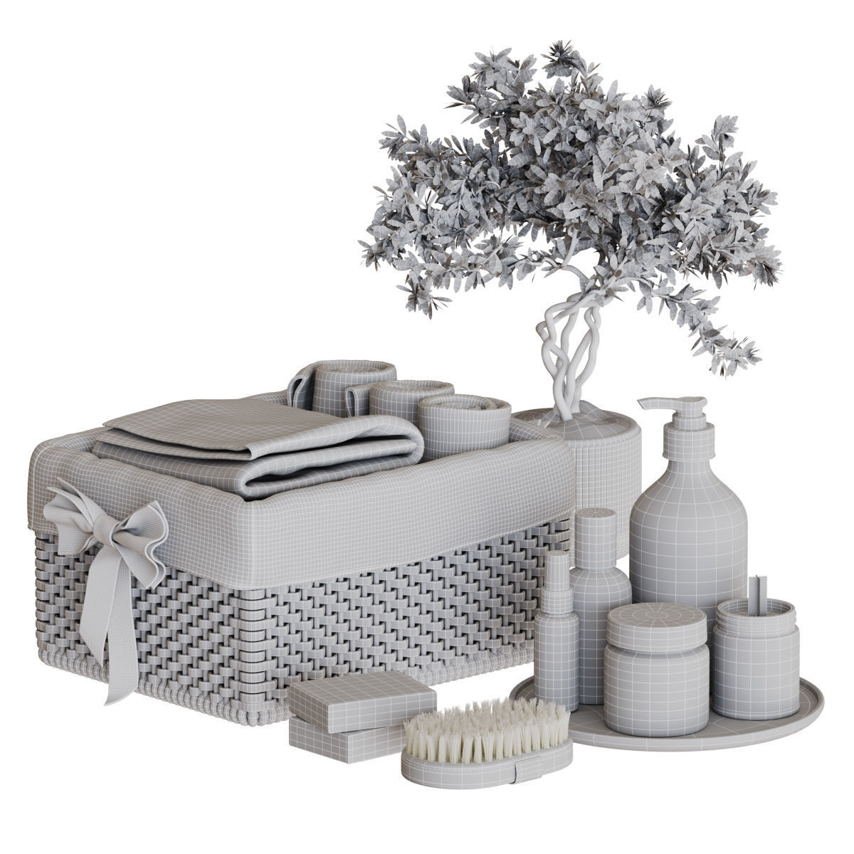 Bathroom Accessories-13 3D model_5