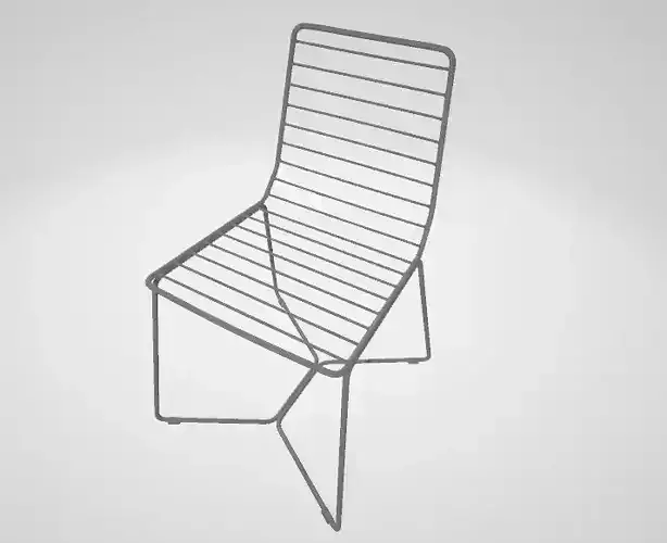 3d model of chair