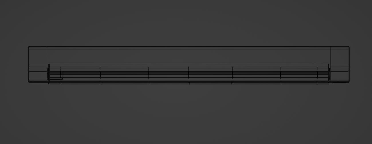 Air Conditioner Low-poly 3D model_15