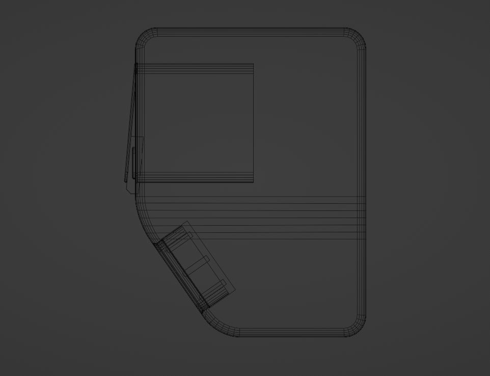 Air Conditioner Low-poly 3D model_16