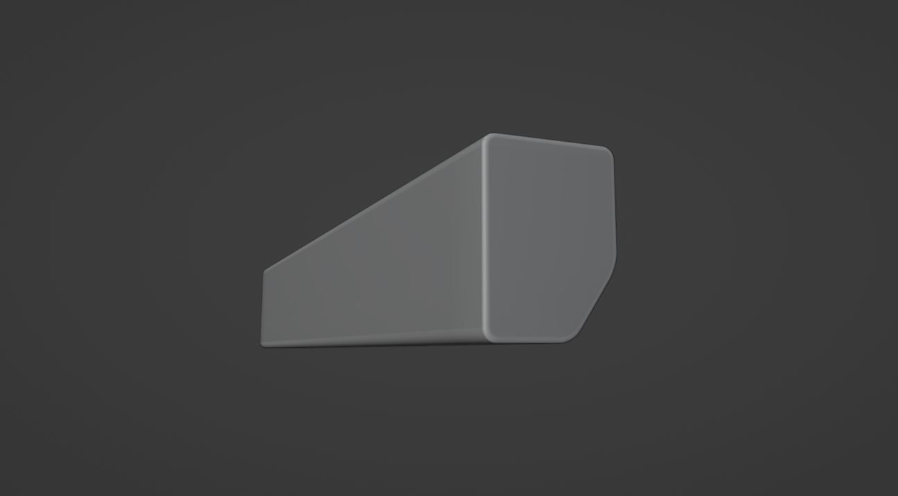 Air Conditioner Low-poly 3D model_12