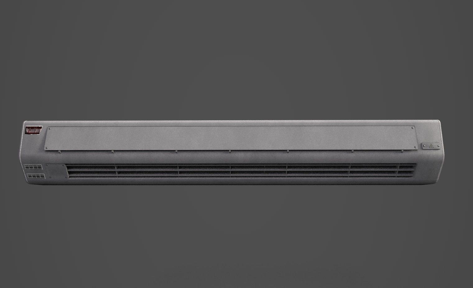 Air Conditioner Low-poly 3D model_6