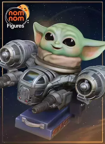 Chibi Grogu - Mandalorian