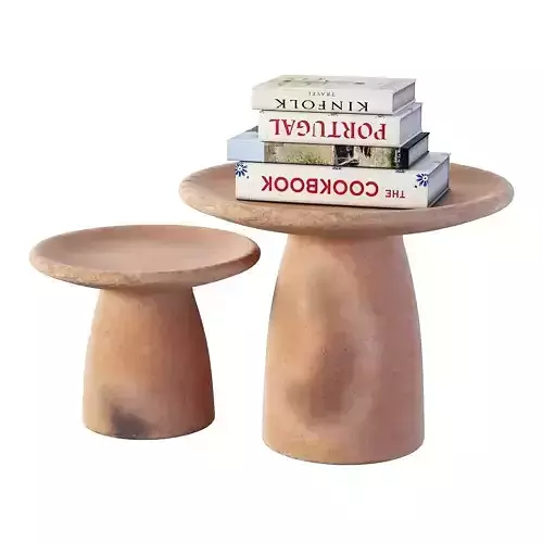 Jbel zucar side tables 3D model