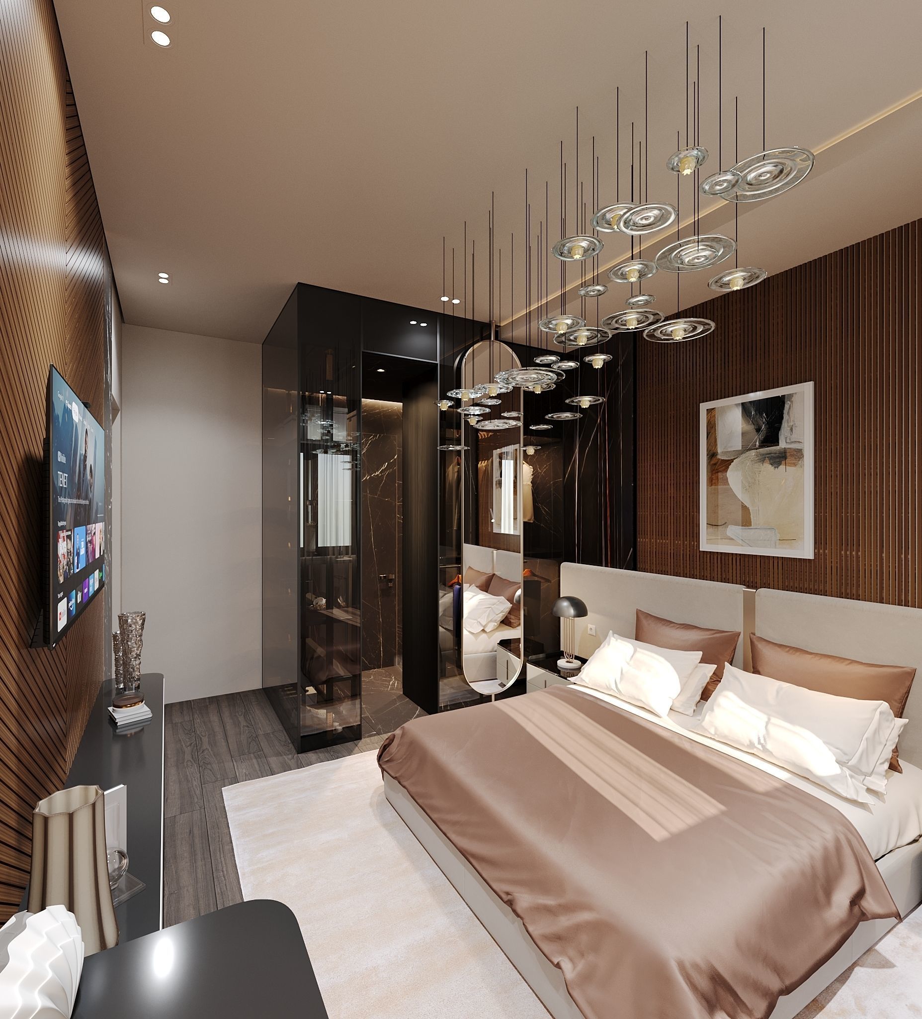 Luxury Bedroom 3D model_8