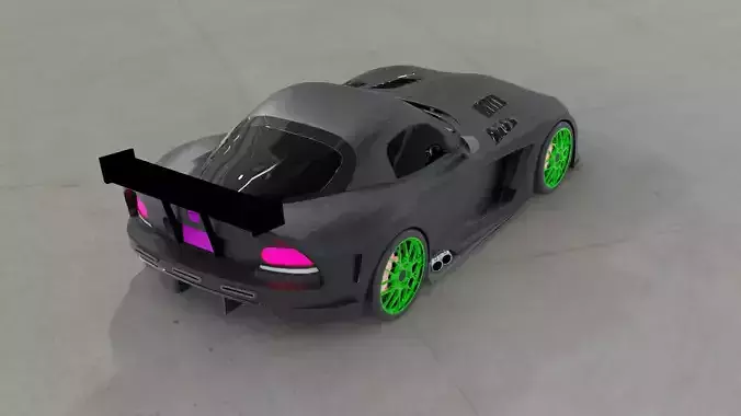 Dodge Viper 3D Model