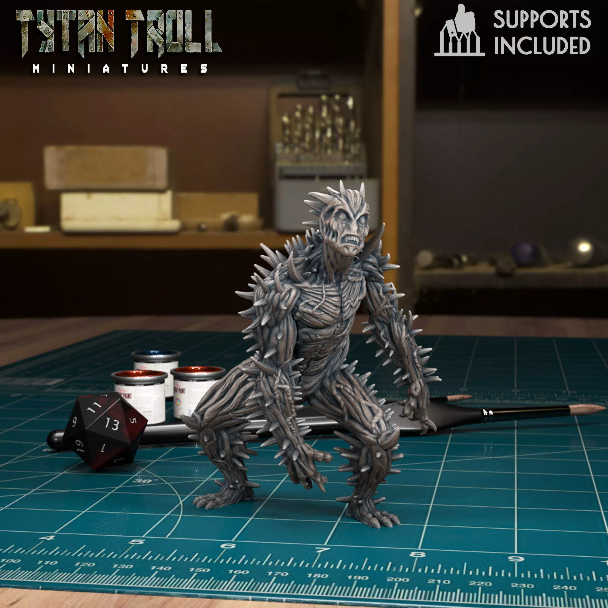 Needle Blight 03 - Pre-Supported 3D print model_0