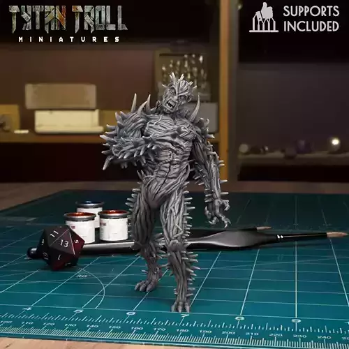 Needle Blight 01 - Pre-Supported 3D print model
