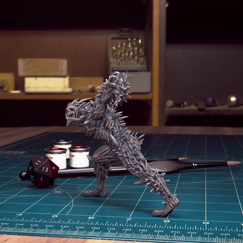 Needle Blight Pack - Pre-Supported 3D print model_12