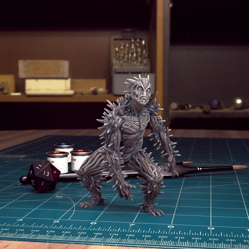 Needle Blight Pack - Pre-Supported 3D print model_10