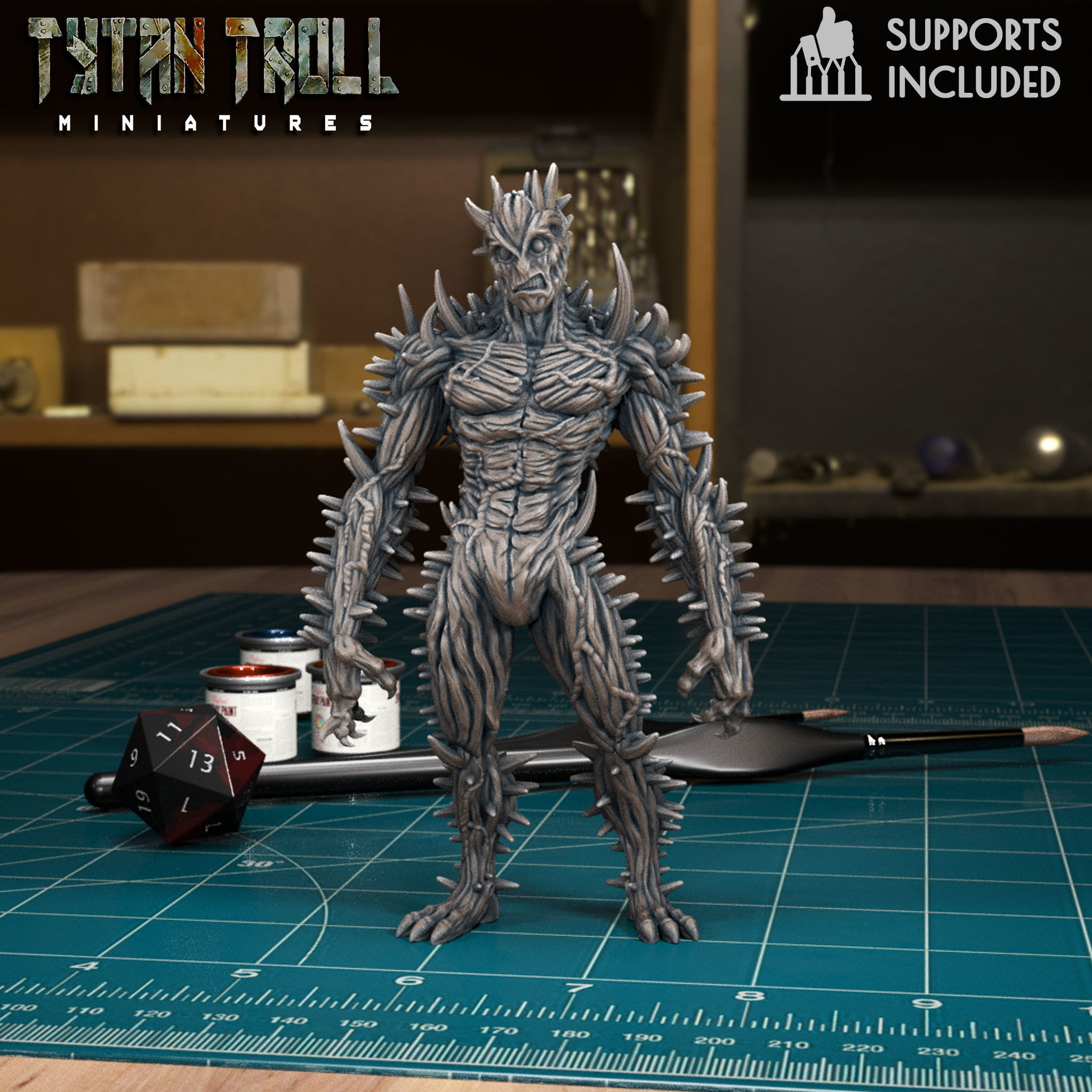 Needle Blight Pack - Pre-Supported 3D print model_4