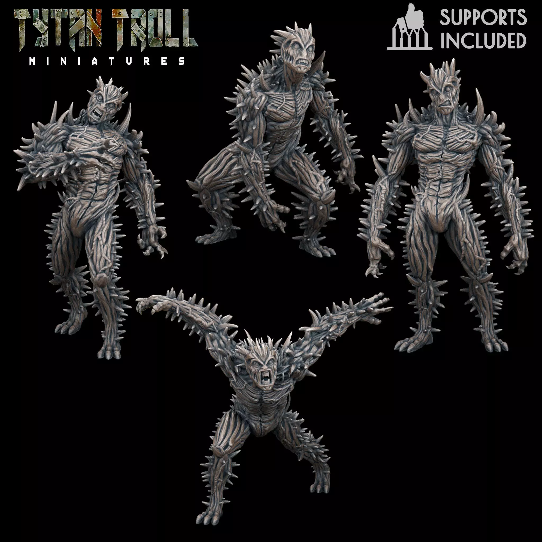 Needle Blight Pack - Pre-Supported 3D print model_0