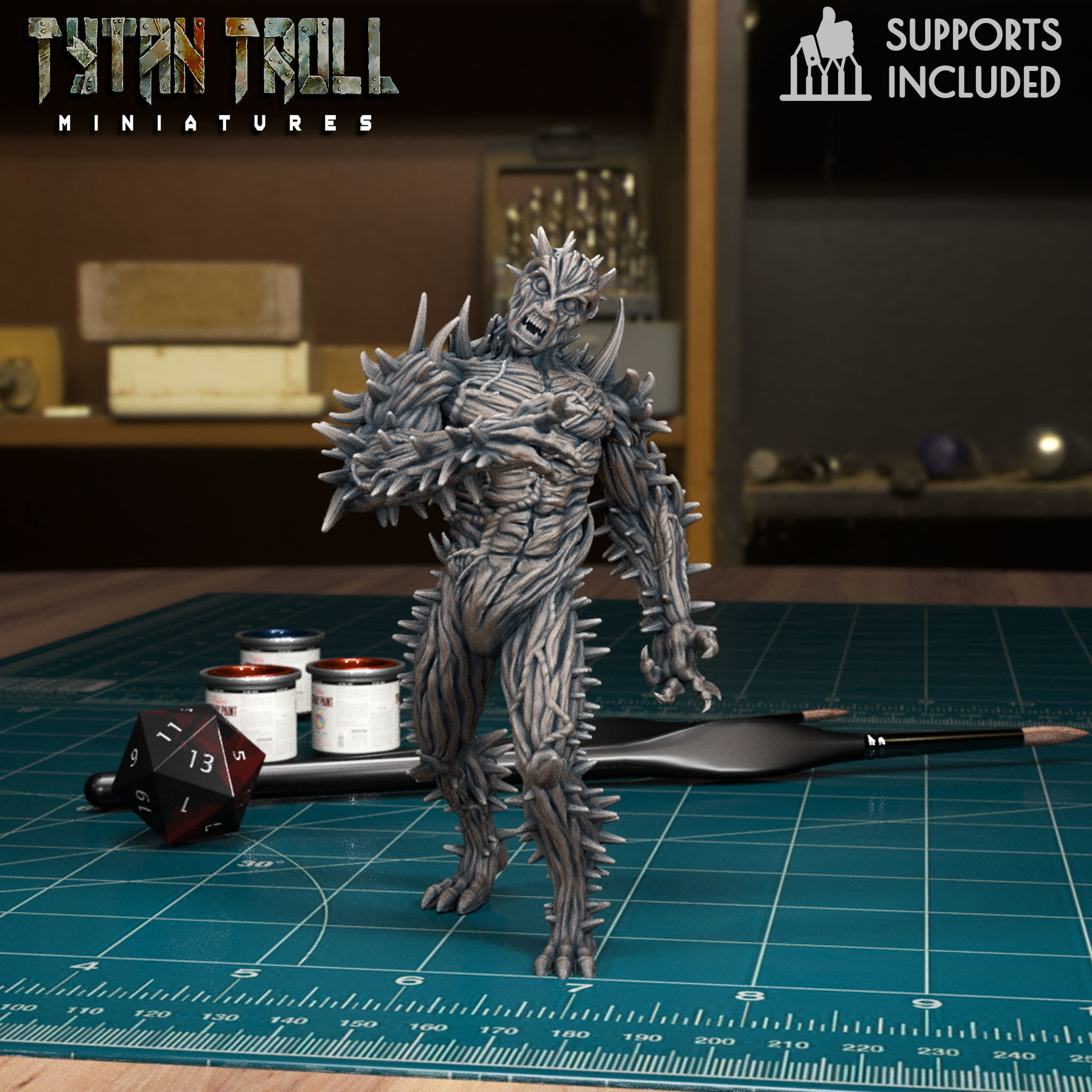 Needle Blight Pack - Pre-Supported 3D print model_1