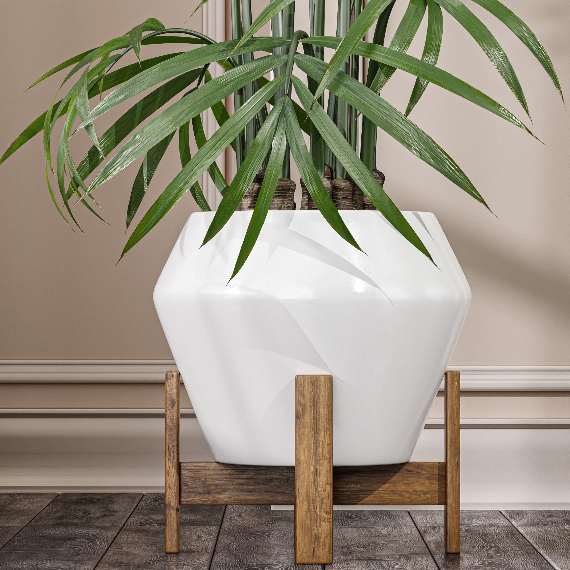 29 Different SETS Of Pot plants Flowers SET VOL06 3D Model Collection_69