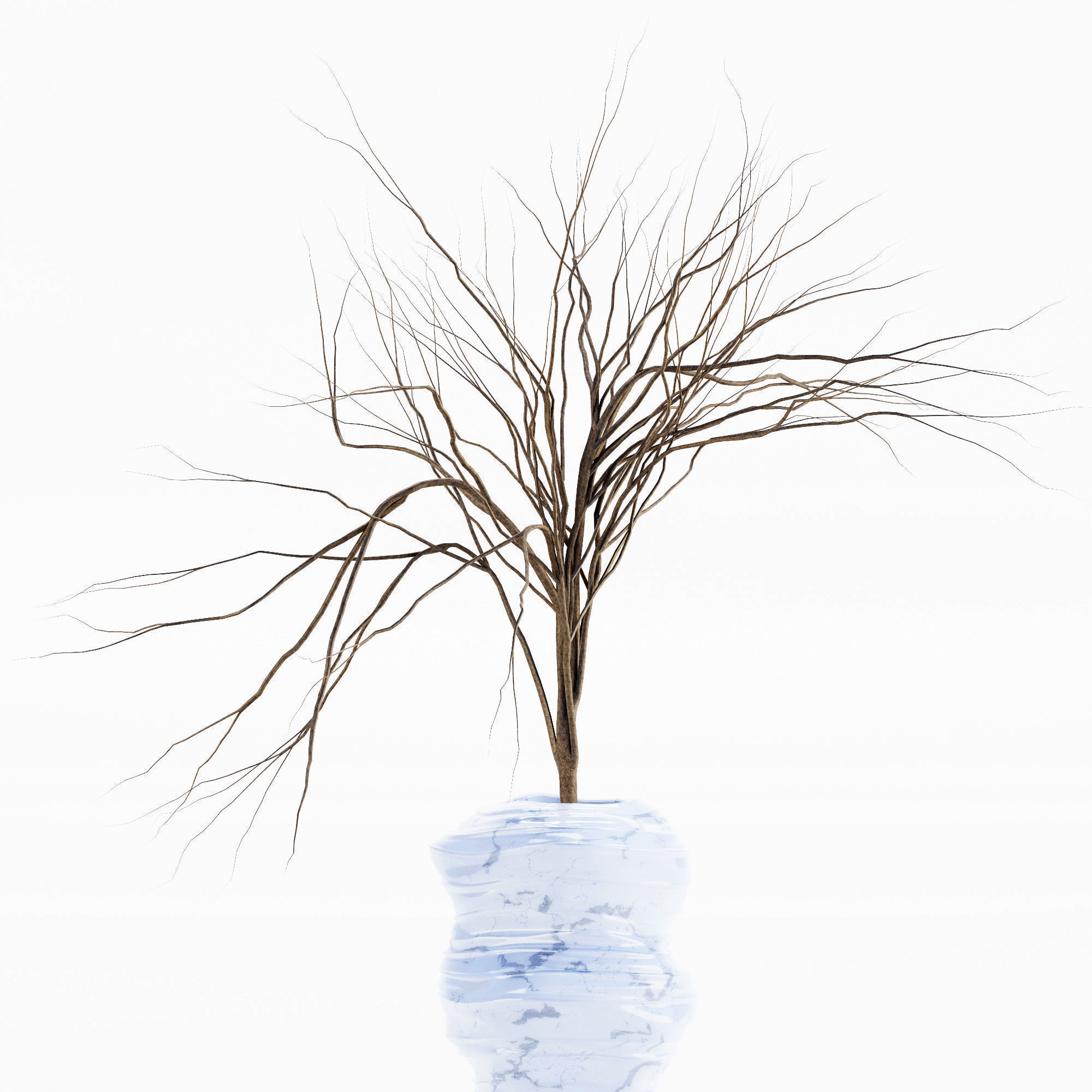 29 Different SETS Of Pot plants Flowers SET VOL06 3D Model Collection_66