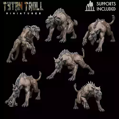 Hellhounds Pack - Pre-Supported