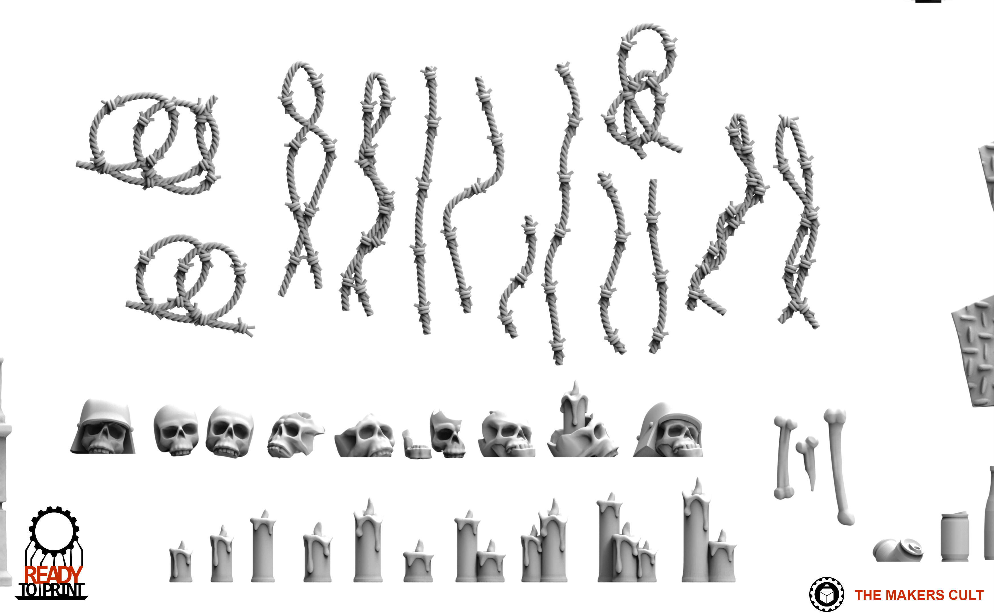 Universal Guard - Basing Bits 3D print model_14