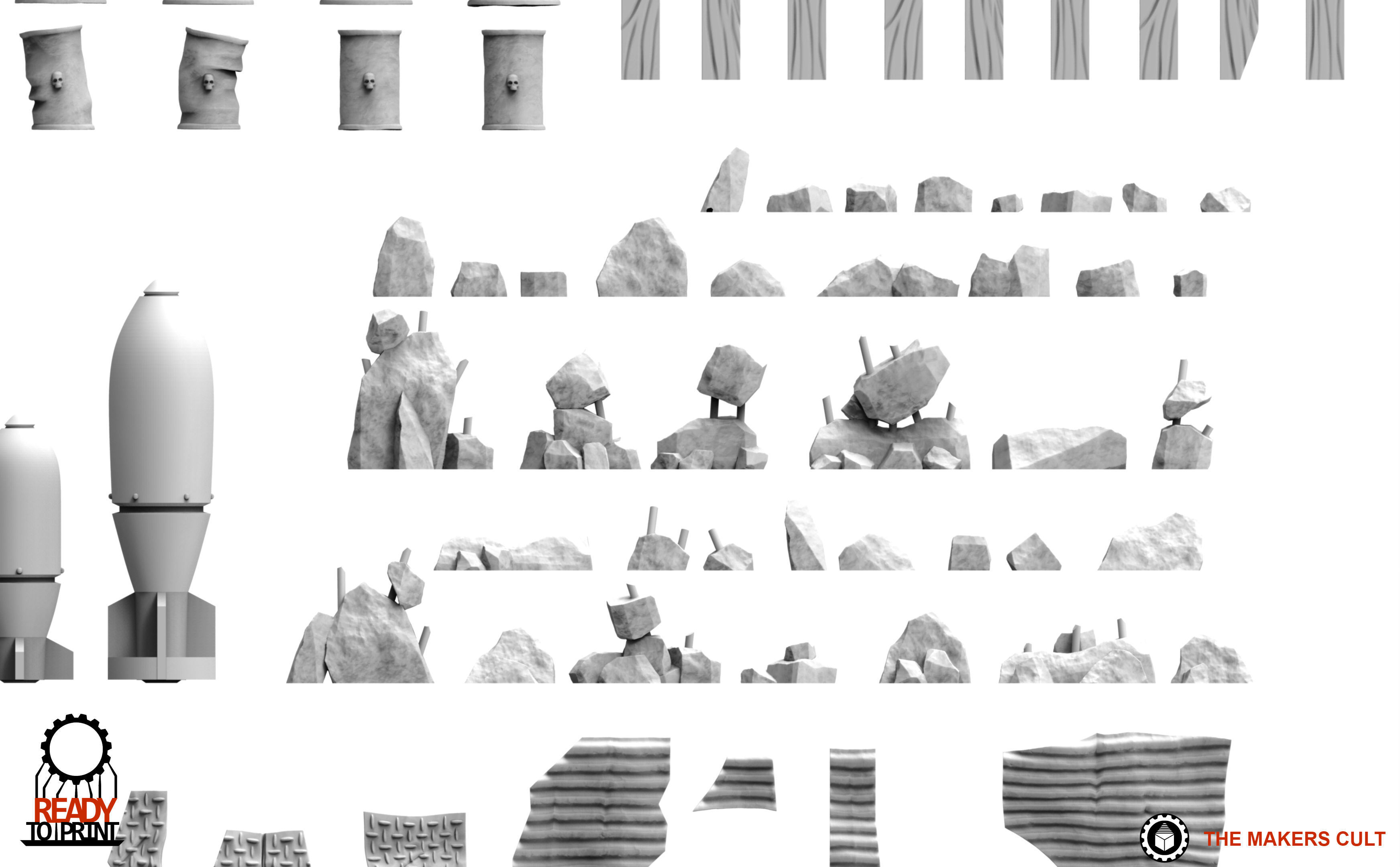 Universal Guard - Basing Bits 3D print model_13