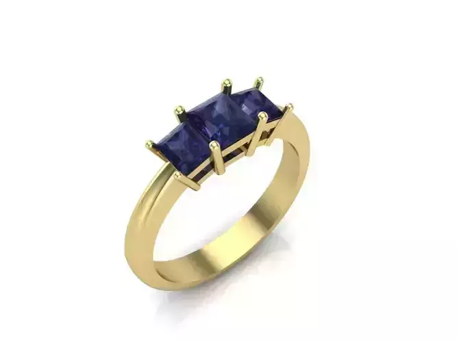 ring with stones
