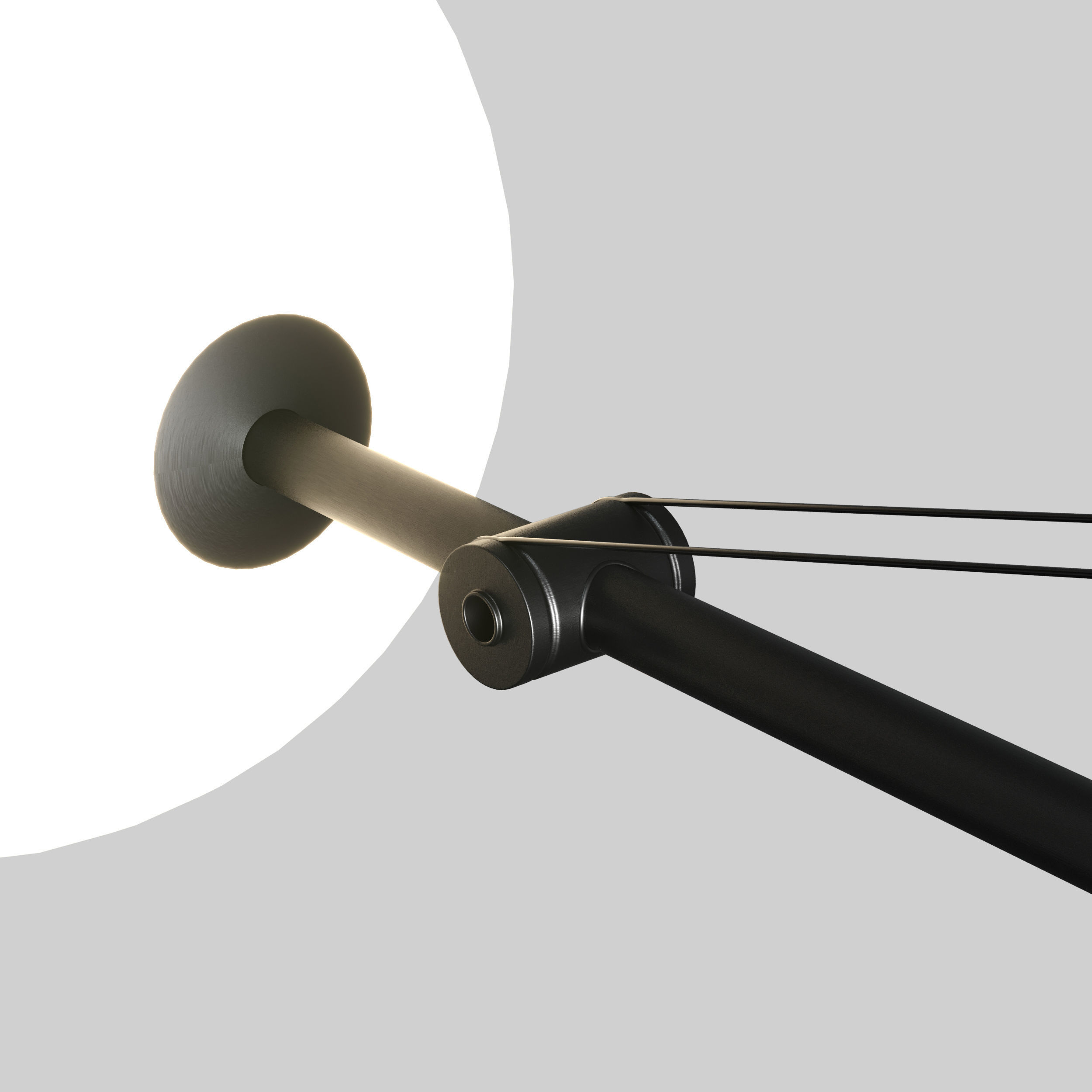 MOBILE CHANDELIER 2 BY MICHAEL ANASTASSIADES Low-poly 3D model_2