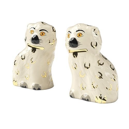 Small Staffordshire chimney dogs 3D model