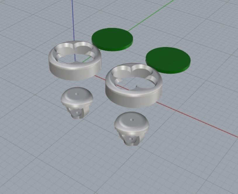 beautiful earrings 3D print model_10