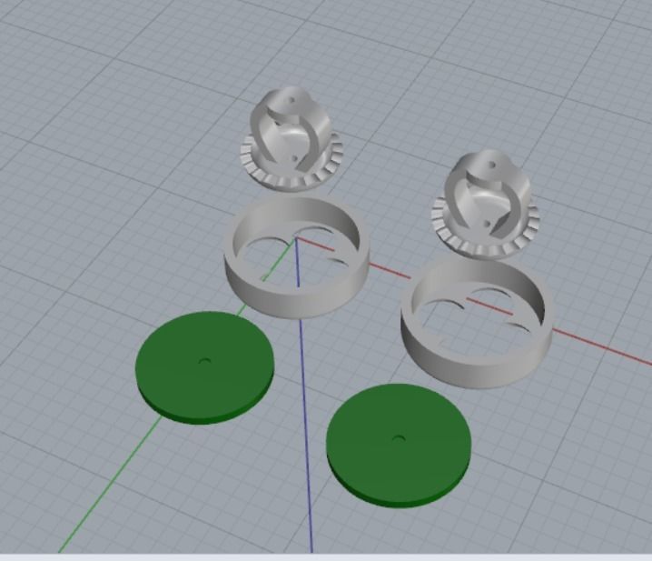 beautiful earrings 3D print model_4
