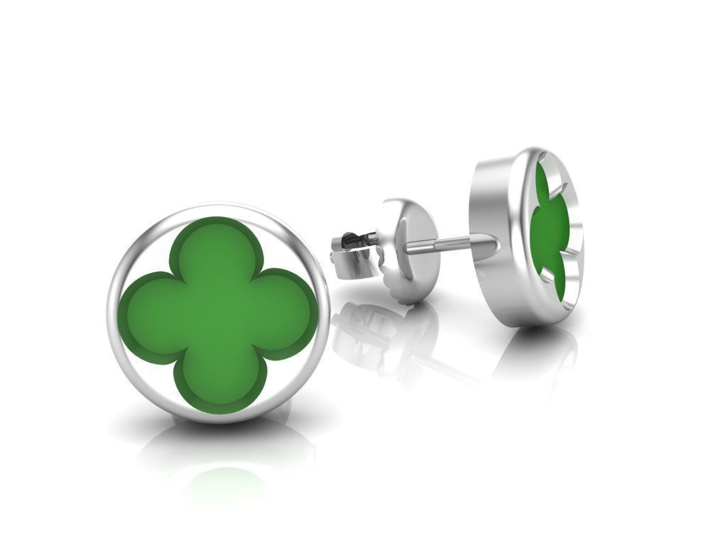 beautiful earrings 3D print model_3