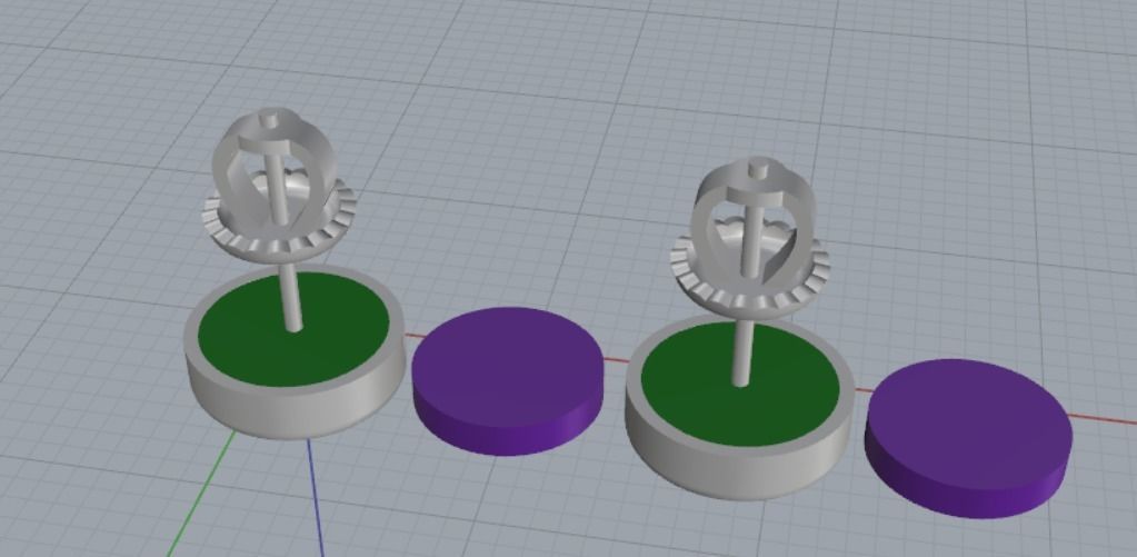 beautiful earrings 3D print model_8