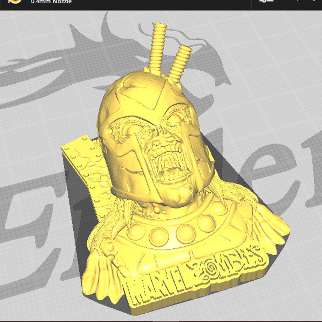 Marvel Zombies Magneto 3D model_2